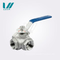 Casting 1000 wog stainless steel thread ball valves